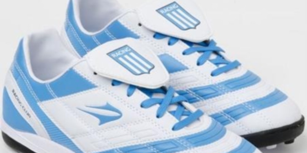Racing y Topper lanzaron sus botines para ni&ntilde;os