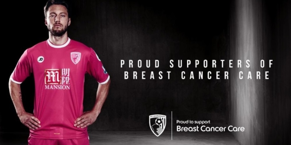 Un club ingl&eacute;s lanz&oacute; su camiseta rosa por la lucha contra el c&aacute;ncer de mama