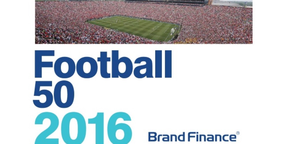 Brand Finance Football 50 2016: Los clubes m&aacute;s valiosos del mundo