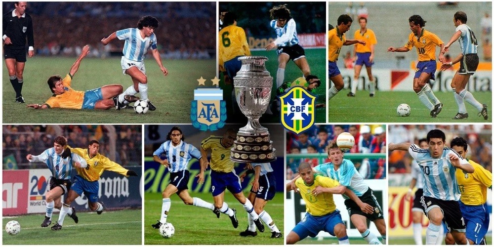 De las finales de Copa Am&eacute;rica al gol de Caniggia: los 10 cruces m&aacute;s recordados de Argentina y Brasil