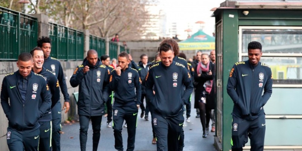 La selección de Brasil y su paseo por Melbourne antes de enfrentar a Argentina