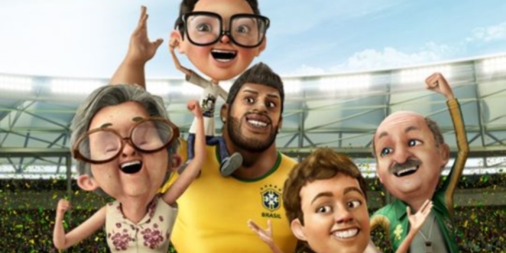 Los jugadores de Brasil tienen su avatar animado