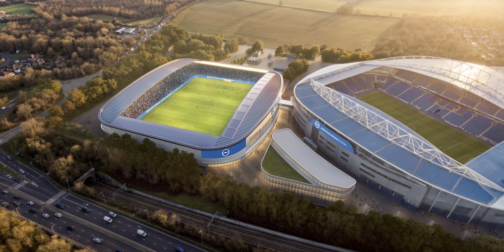 Brighton ser&aacute; el primer equipo en construir un estadio exclusivo para el f&uacute;tbol femenino