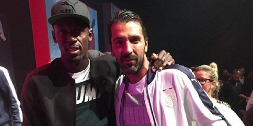 Gianluigi Buffon y un inesperado mensaje para Usain Bolt en su retiro