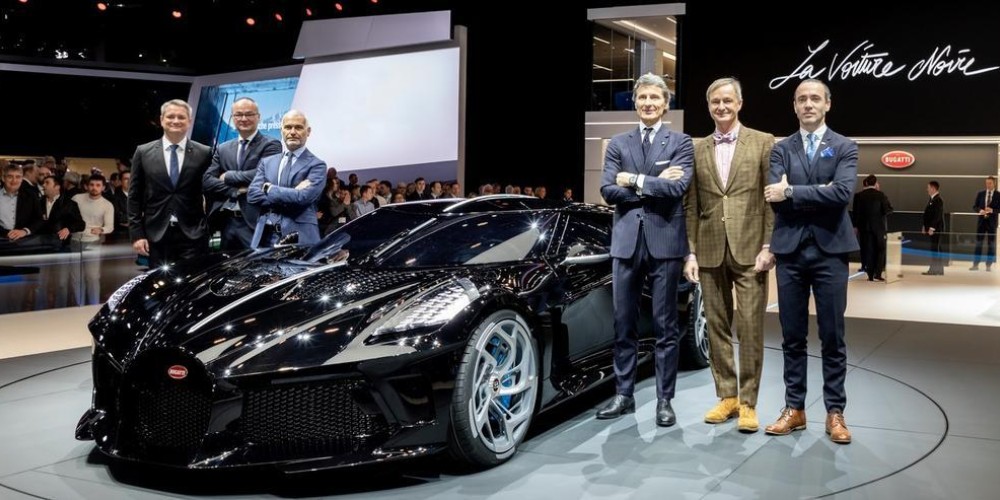 Bugatti presentó el auto más caro de la historia