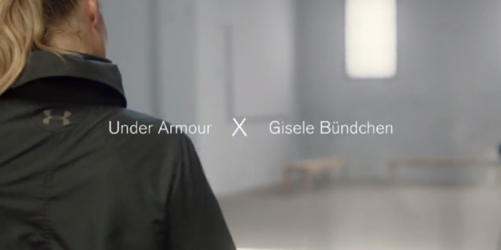 Gisele Bündchen es la nueva embajadora de Under Armour