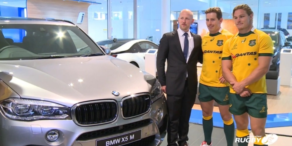 BMW, nuevo sponsor de los Wallabies
