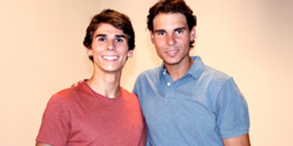 Rafa Nadal presenta a su “hermano”