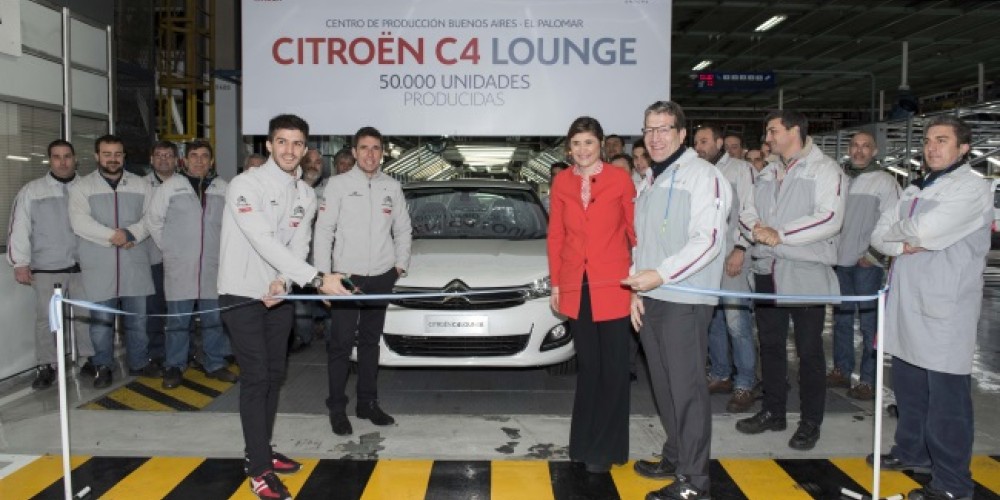 Citroën Argentina celebró los 50 mil C4 fabricados en El Palomar