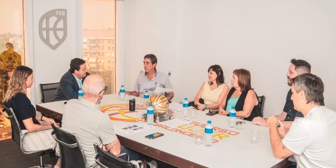 La CAB mantuvo reuniones estrat&eacute;gicas con las principales instituciones del b&aacute;squet espa&ntilde;ol