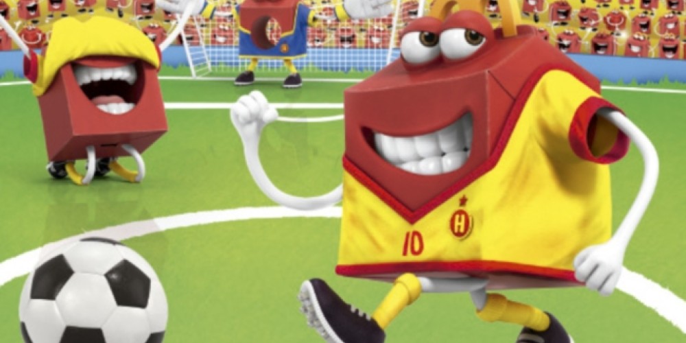 Happy, el nuevo personaje de Mc Donald's, llega a la Cajita Feliz en sus versiones mundialistas