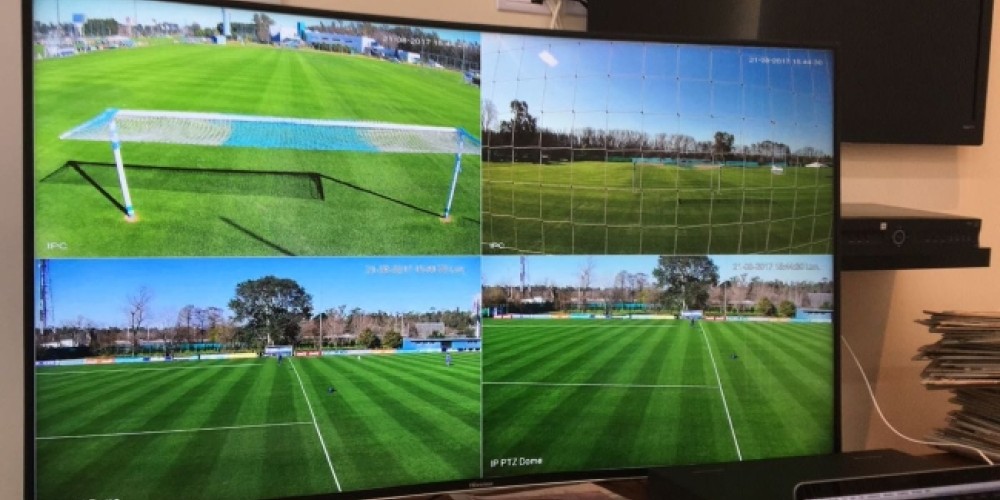Sampaoli pidi&oacute; instalar 12 c&aacute;maras en las canchas de Ezeiza para seguir los entrenamientos de Argentina