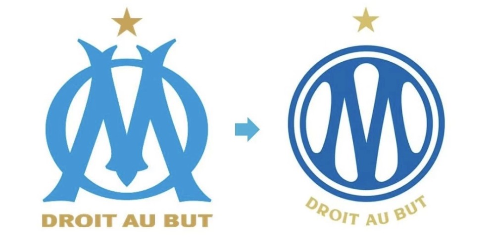 Nuevo cambio de escudo en Europa: Olympique Marsella present&oacute; su nueva est&eacute;tica