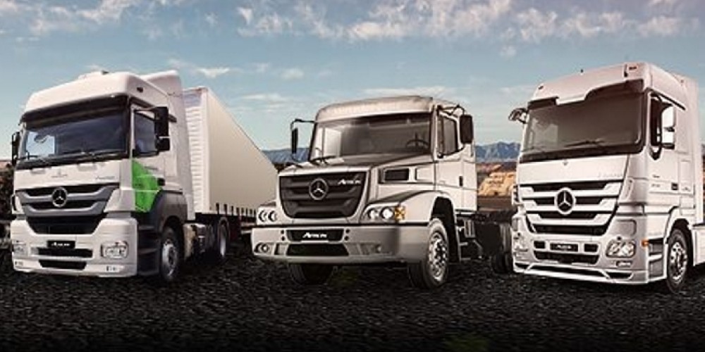 Exponencial crecimiento en las ventas de pesados Mercedes-Benz