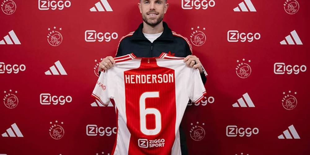 La camiseta de Henderson rompe todos los r&eacute;cords en el Ajax