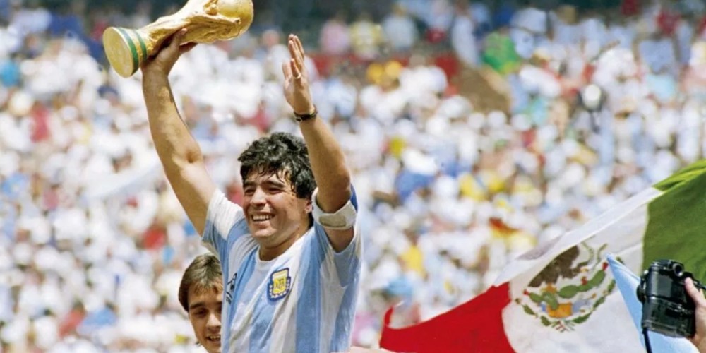 La camiseta de Maradona en la final de M&eacute;xico 1986 ya est&aacute; en Argentina&nbsp;