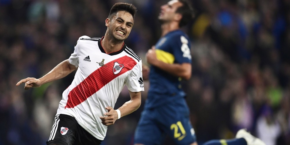 Con el parche de la Libertadores en el pecho, así será la camiseta de River para recibir a Lanús