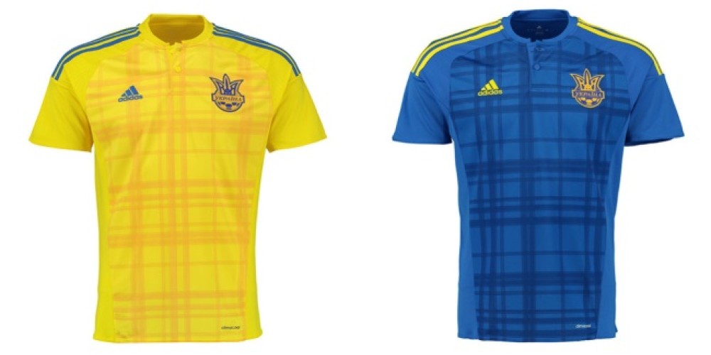 Ucrania ya tiene sus camisetas adidas para la Euro