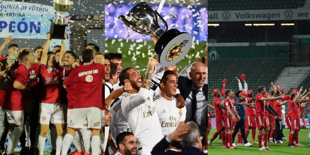 Los campeones de los principales torneos en 2020