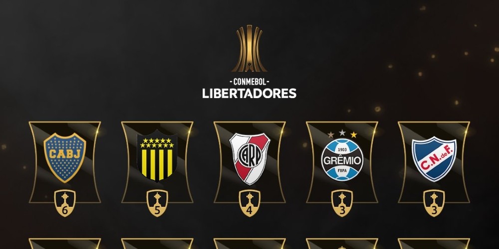 CONMEBOL homenajeó a los 15 campeones que jugarán la Libertadores 2019