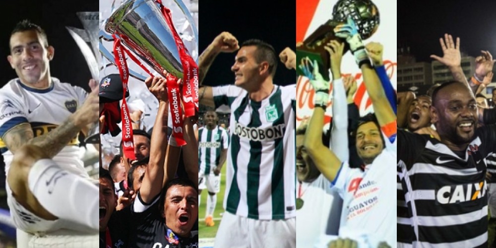 Los campeones de cada país sudamericano en 2015