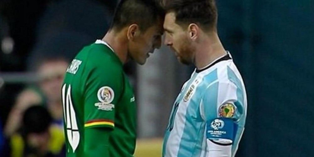 El jugador boliviano que se peleó con Messi y el curioso pedido de su hijo