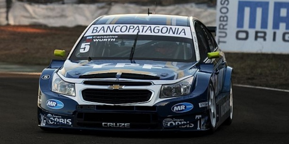 Canapino completó el podio con su Chevrolet Cruze en Oberá