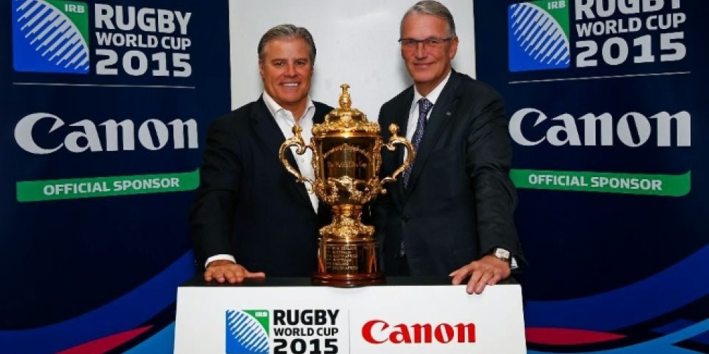 Canon se suma como sponsor de la Copa del Mundo de Rugby