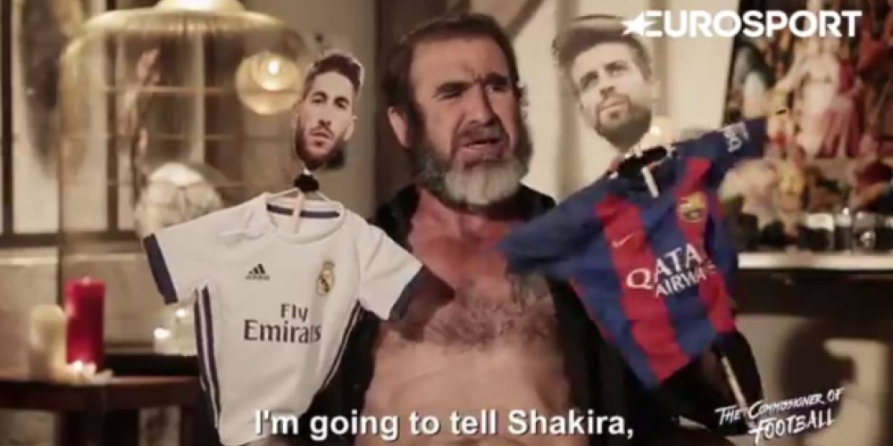 El nuevo video de Cantona y su parodia hacia Piqu&eacute; y Sergio Ramos