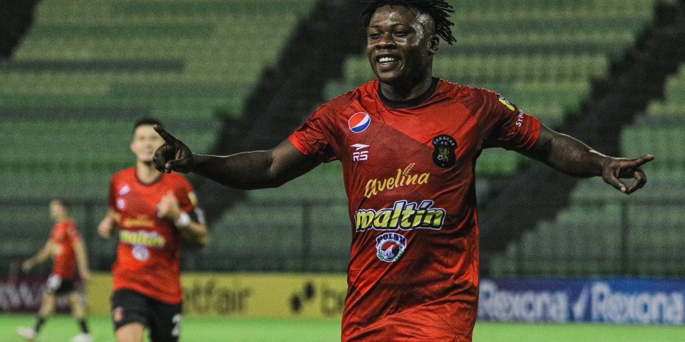 Caracas FC, el primer club en jugar la Libertadores con tres africanos en cancha