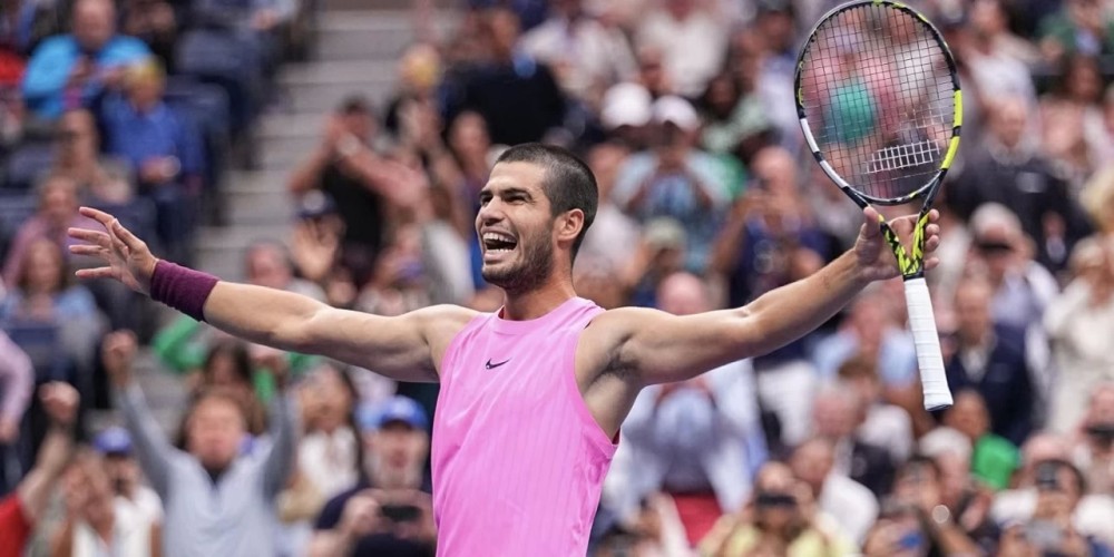 Carlos Alcaraz se convirti&oacute; en el sexto tenista que m&aacute;s dinero gan&oacute; en la historia