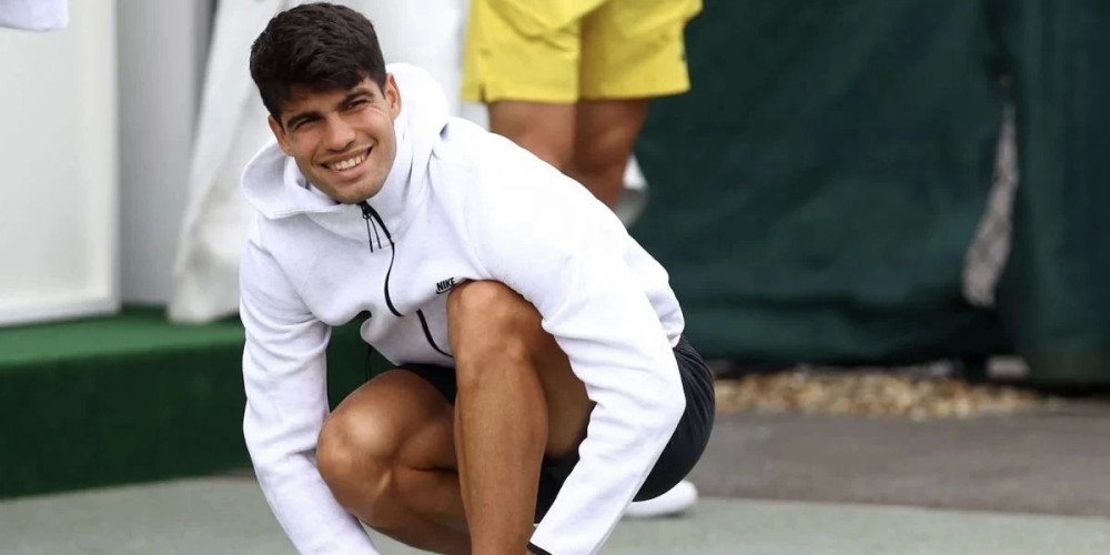 Carlos Alcaraz lanzar&aacute; su logo personal junto a Nike durante las Finales ATP