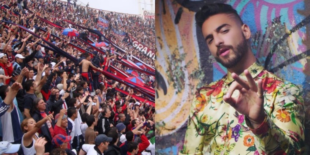 La hinchada de San Lorenzo reversionó el último hit de Maluma al ritmo de una canción de cancha