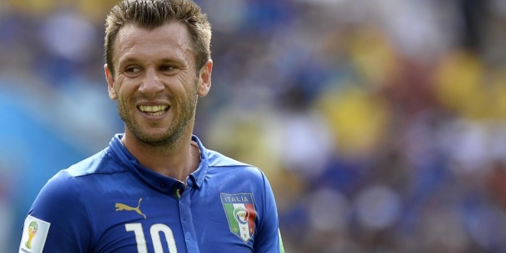 Antonio Cassano eligió su Once Ideal con tres sudamericanos en el equipo