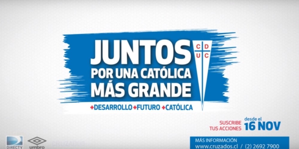 La U Católica invita a los hinchas a comprar acciones del club