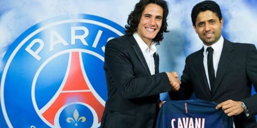 El PSG renueva con Cavani hasta el 2020