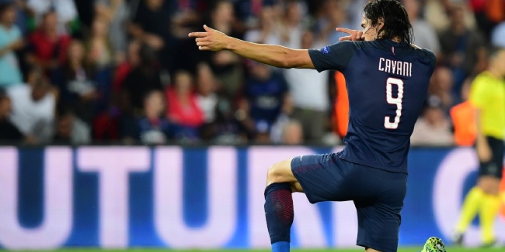 El curioso tweet del equipo al que Cavani le marcó un doblete