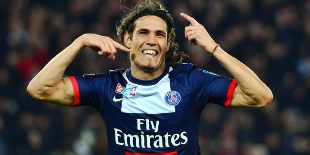 La evoluci&oacute;n de costo de Edinson Cavani tras convertir su gol n&uacute;mero 300 en su carrera