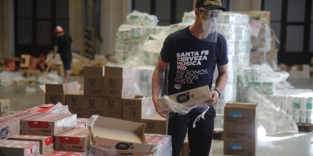 CCU colabora con insumos de primera necesidad para prevenir el Covid-19