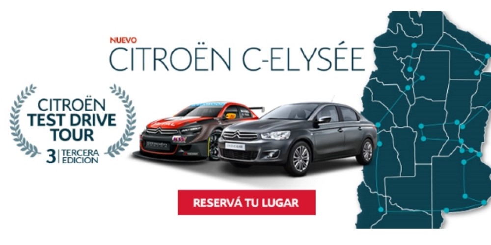 Comenz&oacute; el C-Elys&eacute;e Test Drive Tour