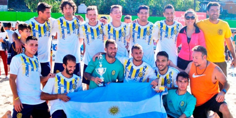 Rosario Central se qued&oacute; con la &uacute;ltima Copa Internacional de f&uacute;tbol playa