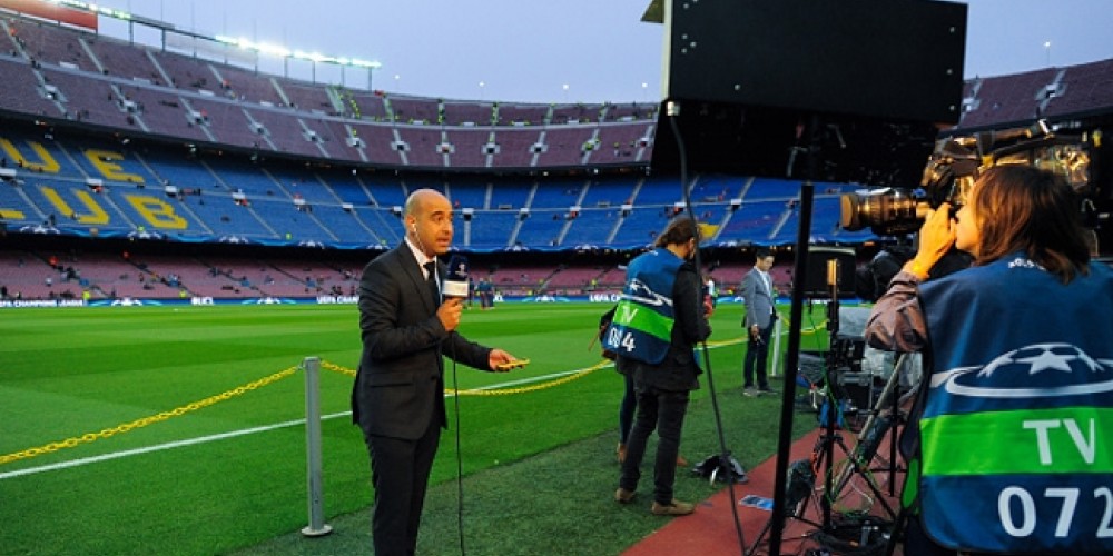 La UEFA prohíbe a los comentaristas referirse a los estadios por su nombre comercial
