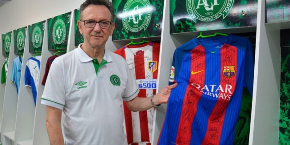 Chapecoense reveló el único club que lo ayudó económicamente