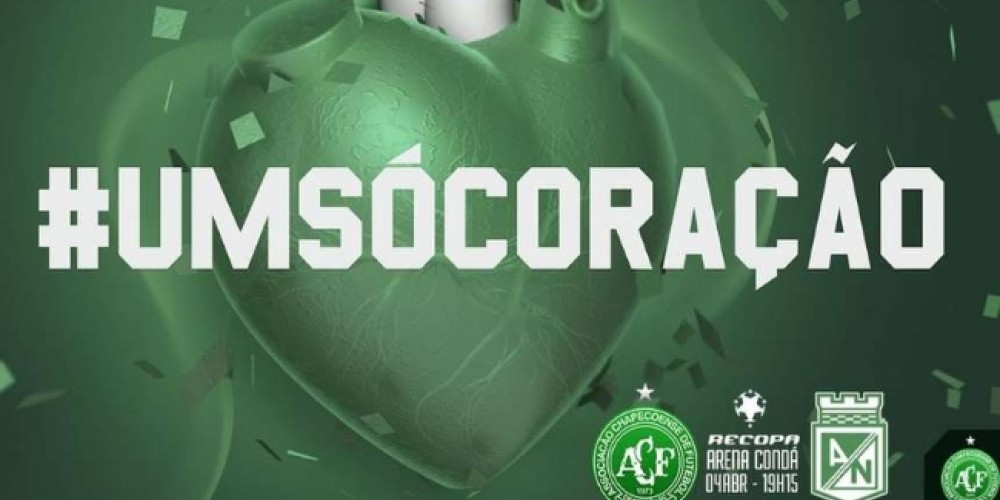 El homenaje que prepar&oacute; Chapecoense para recibir a Nacional