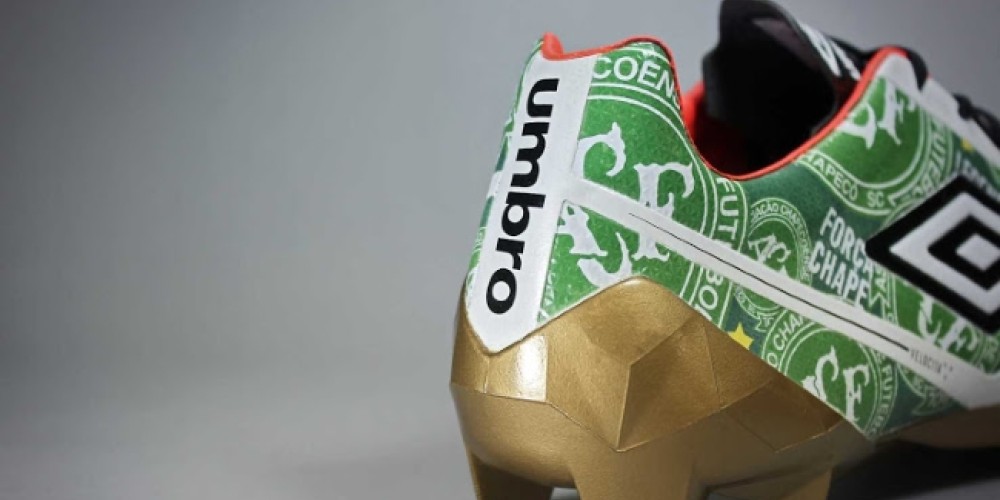 Umbro subasta un único modelo de botines para ayudar a Chapecoense