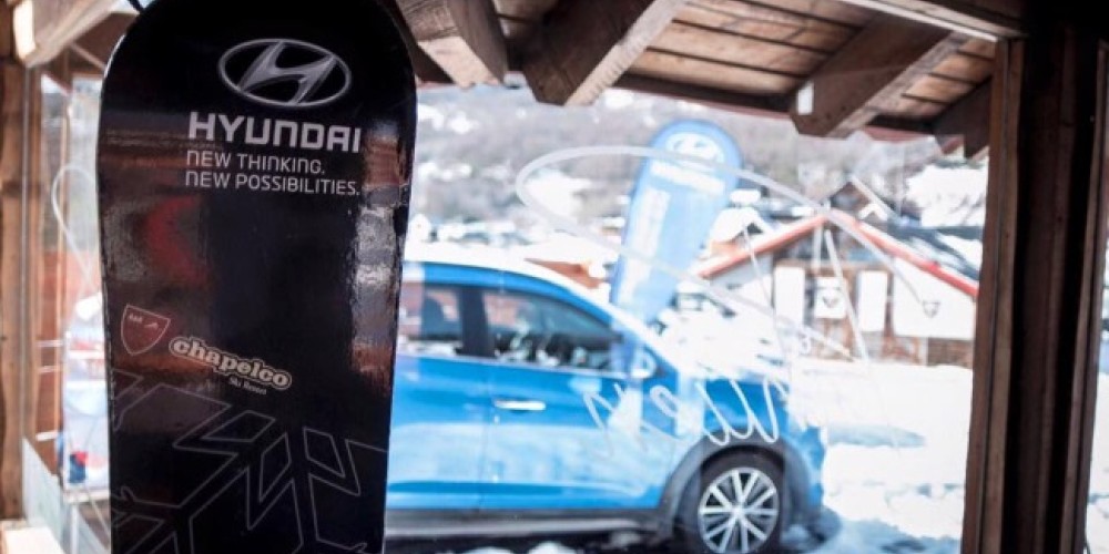 Hyundai y su presencia en el Cerro Chapelco en 2016