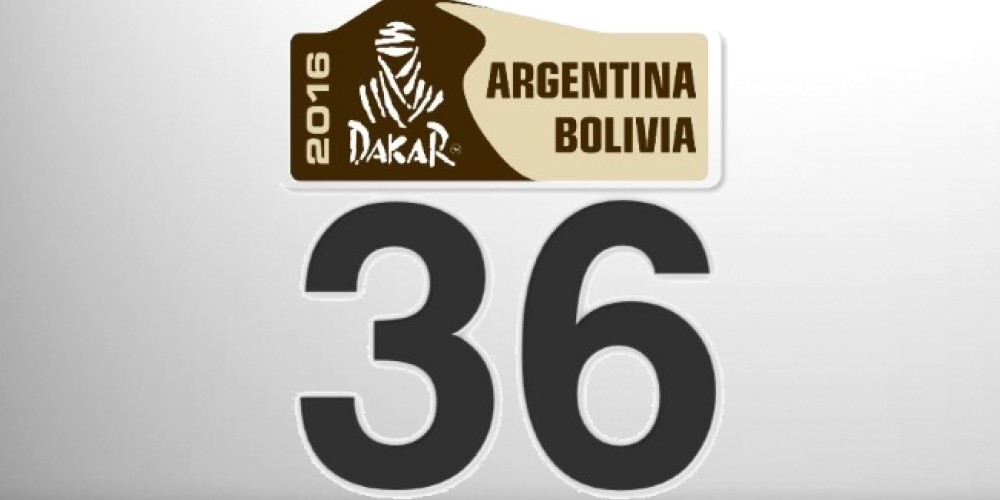 Chavo Salvatierra lucir&aacute; el n&uacute;mero 36 en el Dakar 2016