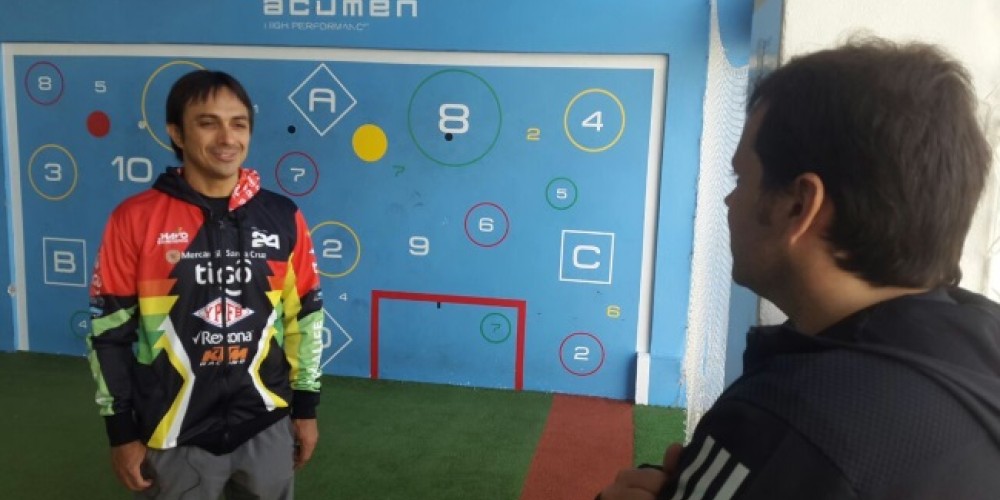 Chavo Salvatierra se prepara para el Rally de La Cumbre