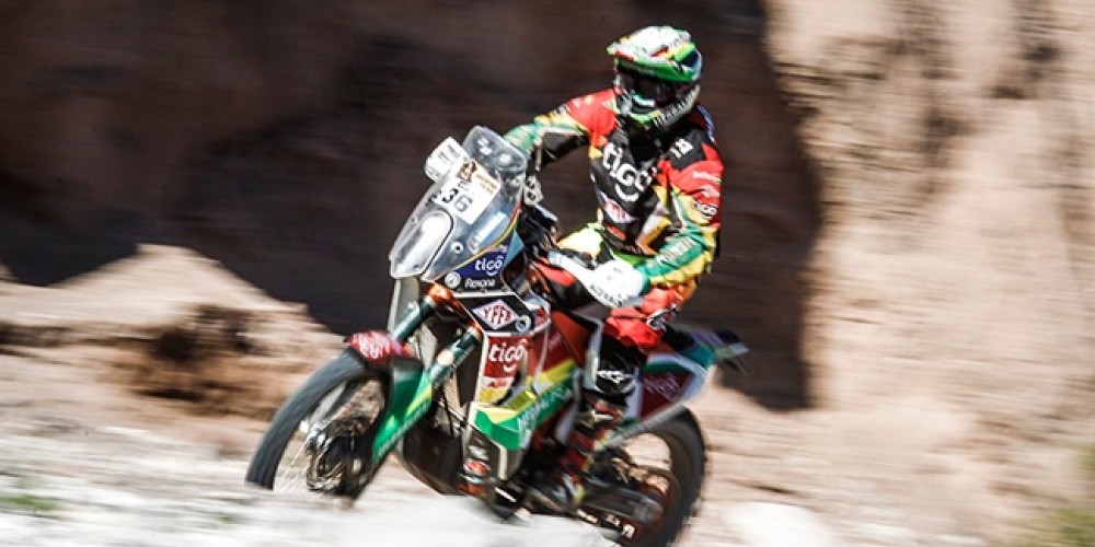 Chavo Salvatierra obtiene el octavo lugar en la etapa inicial del Desafío Ruta 40