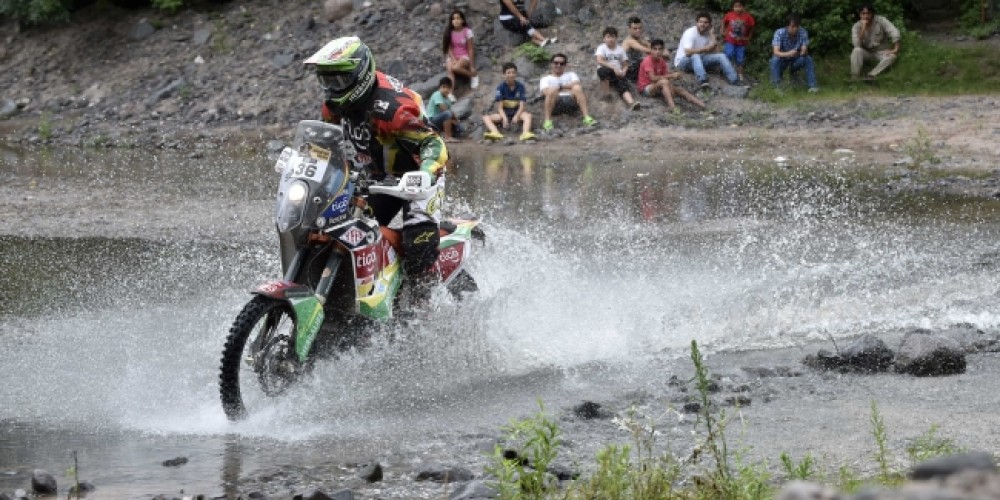 Chavo Salvatierra complet&oacute; la etapa 3 del Dakar: "Todo bajo control"
